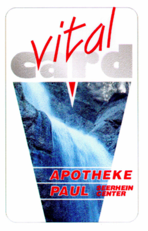 vital card APOTHEKE PAUL Logo (DPMA, 15.04.1995)