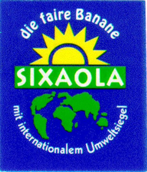 SIXAOLA Logo (DPMA, 20.10.1995)