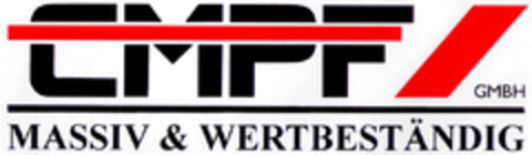 CMPF GMBH MASSIV & WERTBESTÄNDIG Logo (DPMA, 08.03.1997)