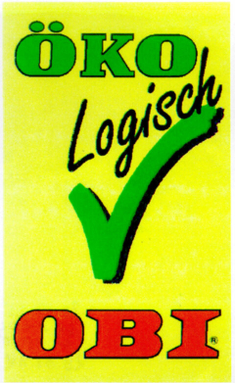 ÖKO Logisch OBI Logo (DPMA, 06.05.1998)