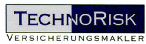 TECHNORISK VERSICHERUNGSMAKLER Logo (DPMA, 10/13/1999)