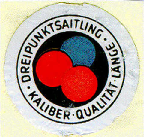 DREIPUNKTSAITLING Logo (DPMA, 23.04.1955)