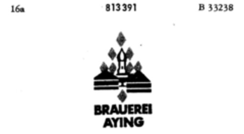 BRAUEREI AYING Logo (DPMA, 23.02.1965)