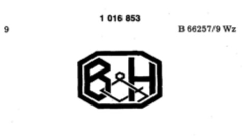 B&H Logo (DPMA, 15.07.1980)