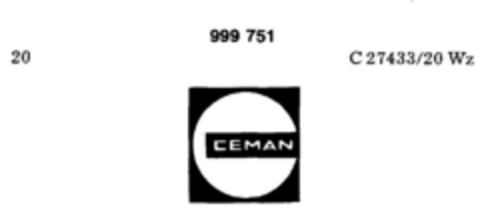 CEMAN Logo (DPMA, 19.09.1978)