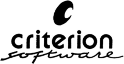 criterion software Logo (DPMA, 12/29/1993)