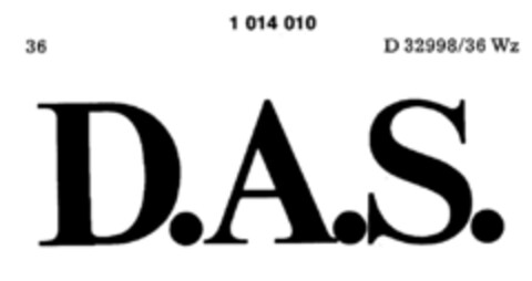 D.A.S. Logo (DPMA, 02.04.1979)