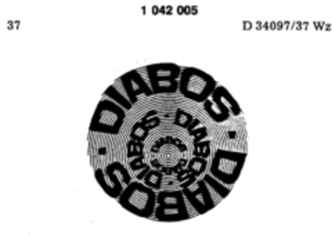 DIABOS Logo (DPMA, 25.05.1979)