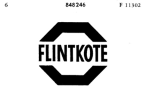 FLINTKOTE Logo (DPMA, 07.01.1961)