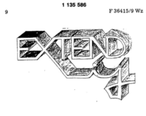 EXTEND Y Logo (DPMA, 31.05.1988)