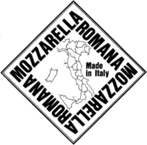 MOZZARELLA ROMANA Logo (DPMA, 02/12/1992)