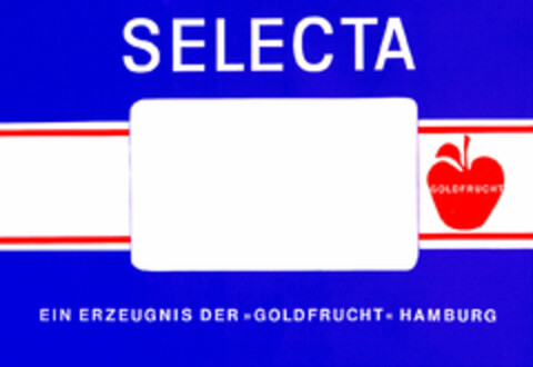 SELECTA EIN ERZEUGNIS DER "GOLDFRUCHT" HAMBURG Logo (DPMA, 10.04.1965)