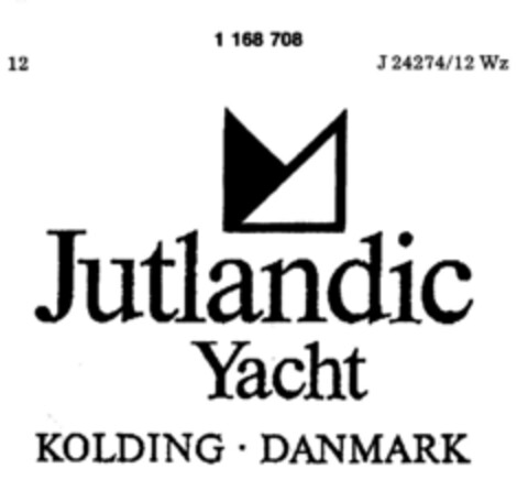 Jutlandic Yacht KOLDING DANMARK Logo (DPMA, 19.08.1989)