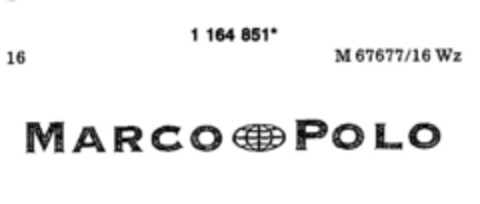 MARCO POLO Logo (DPMA, 12.07.1990)