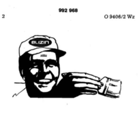 BLIZIN Logo (DPMA, 10/28/1978)