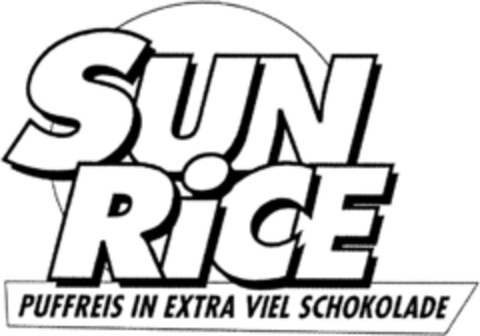 SUN RICE PUFFREIS IN EXTRA VIEL SCHOKOLADE Logo (DPMA, 01/21/1994)