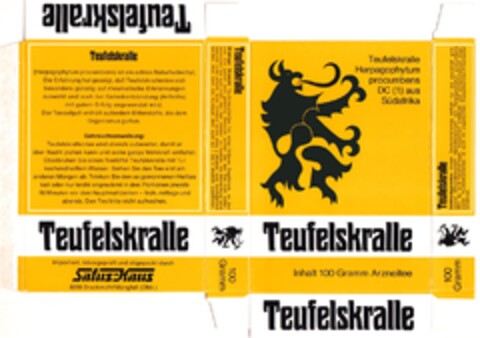 Teufelskralle Logo (DPMA, 04.11.1974)