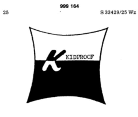 K KIDPROOF Logo (DPMA, 06.04.1979)