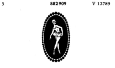 882909 Logo (DPMA, 06/23/1970)