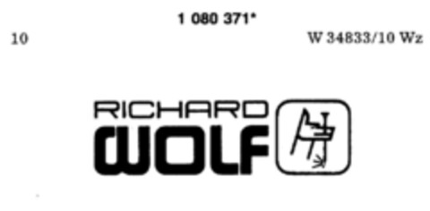 RICHARD WOLF Logo (DPMA, 13.02.1985)