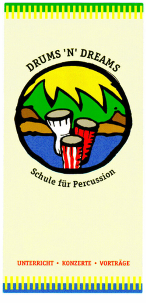 DRUMS 'N' DREAMS Schule für Percussion Logo (DPMA, 11.01.2000)