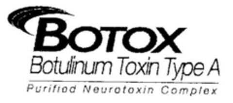 BOTOX Botulinum Toxin Type A Logo (DPMA, 12.10.2000)