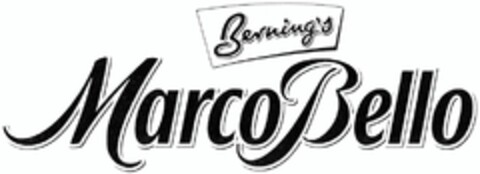 Berning's MarcoBello Logo (DPMA, 21.01.2010)