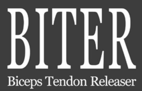 BITER Biceps Tendon Releaser Logo (DPMA, 07/27/2011)