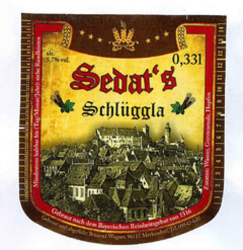 Sedat's Schlüggla Logo (DPMA, 26.04.2013)