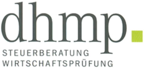 dhmp STEUERBERATUNG WIRTSCHAFTSPRÜFUNG Logo (DPMA, 28.02.2014)