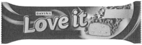 DAVINA Love it Logo (DPMA, 26.06.2014)