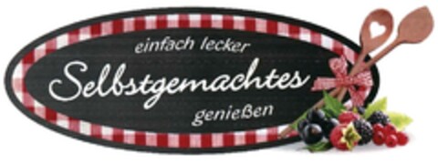 einfach lecker Selbstgemachtes genießen Logo (DPMA, 31.08.2015)