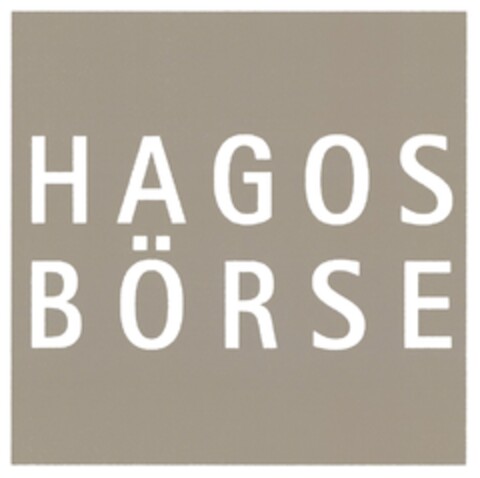 HAGOS BÖRSE Logo (DPMA, 22.02.2017)