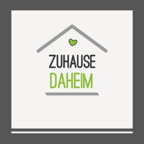 ZUHAUSE DAHEIM Logo (DPMA, 09.02.2018)