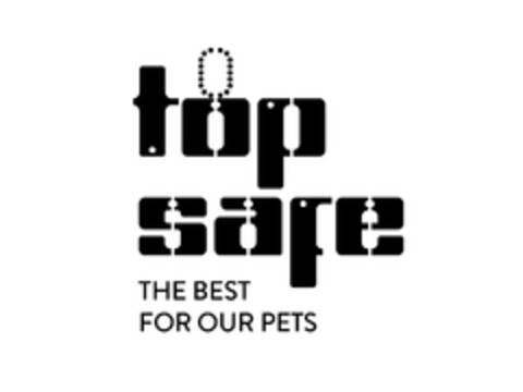 top safe THE BEST FOR OUR PETS Logo (DPMA, 10/31/2019)