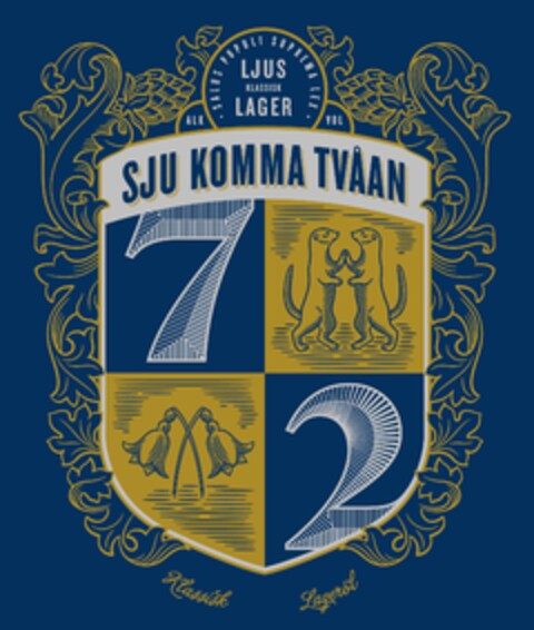 · SALUS POPULI SUPREMA LEX · ALK VOL LJUS KLASSIK LAGER SJU KOMMA TVÅAN 72 Klassik Lageröl Logo (DPMA, 09/23/2022)