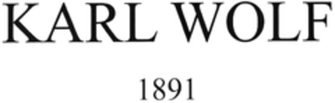 KARL WOLF 1891 Logo (DPMA, 09.01.2024)