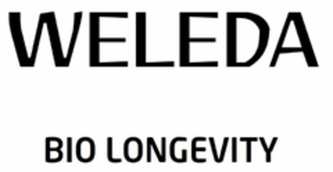 WELEDA BIO LONGEVITY Logo (DPMA, 29.08.2024)