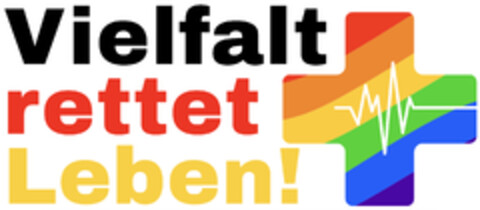 Vielfalt rettet Leben! Logo (DPMA, 08/02/2024)