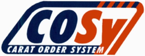 COSY CARAT ORDER SYSTEM Logo (DPMA, 01.09.2003)