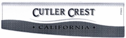 CUTLER CREST CALIFORNIA Logo (DPMA, 11/02/2004)