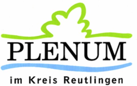 PLENUM im Kreis Reutlingen Logo (DPMA, 01/12/2005)