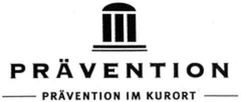 PRÄVENTION PRÄVENTION IM KURORT Logo (DPMA, 05/06/2005)