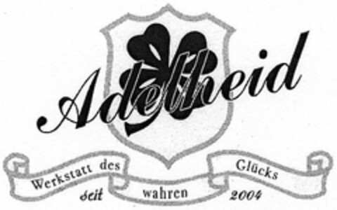 Adelheid Werkstatt des wahren Glücks seit 2004 Logo (DPMA, 01/27/2006)