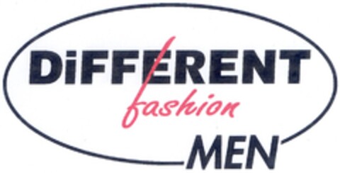 DiFFERENT fashion MEN Logo (DPMA, 22.01.2007)