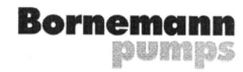 Bornemann pumps Logo (DPMA, 11.04.1995)