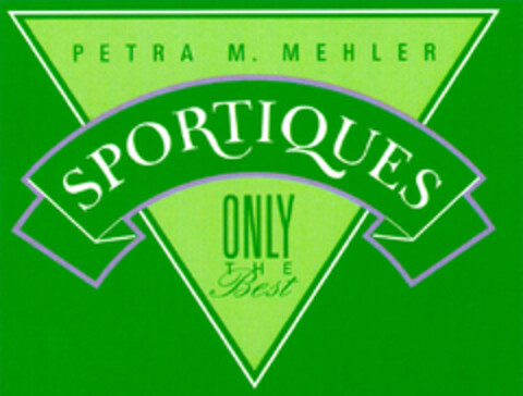 SPORTIQUES ONLY THE Best Logo (DPMA, 10.07.1995)