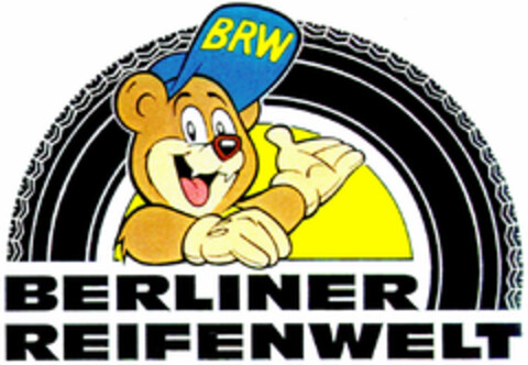 BRW BERLINER REIFENWELT Logo (DPMA, 08.03.1996)