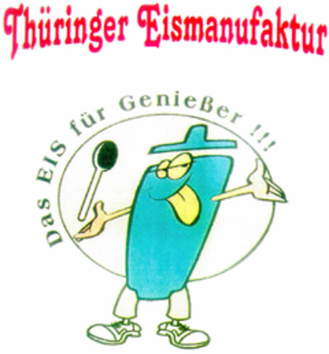 Thüringer Eismanufaktur Logo (DPMA, 04/25/1996)