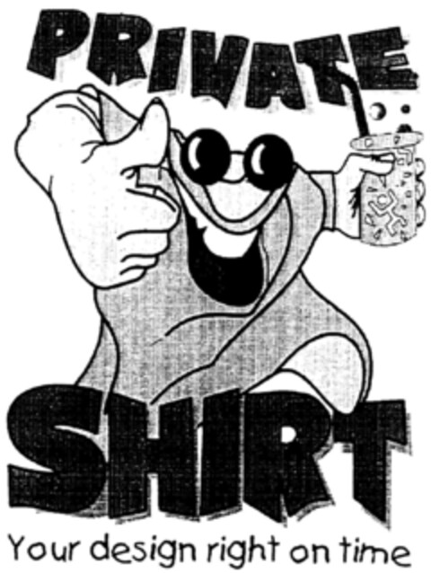 PRIVATE SHIRT Logo (DPMA, 03/24/1997)